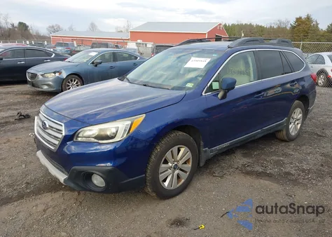 2015 Subaru Outback 2.5I Premium from USA, damaged, VIN 4S4BSBHC8F3240087